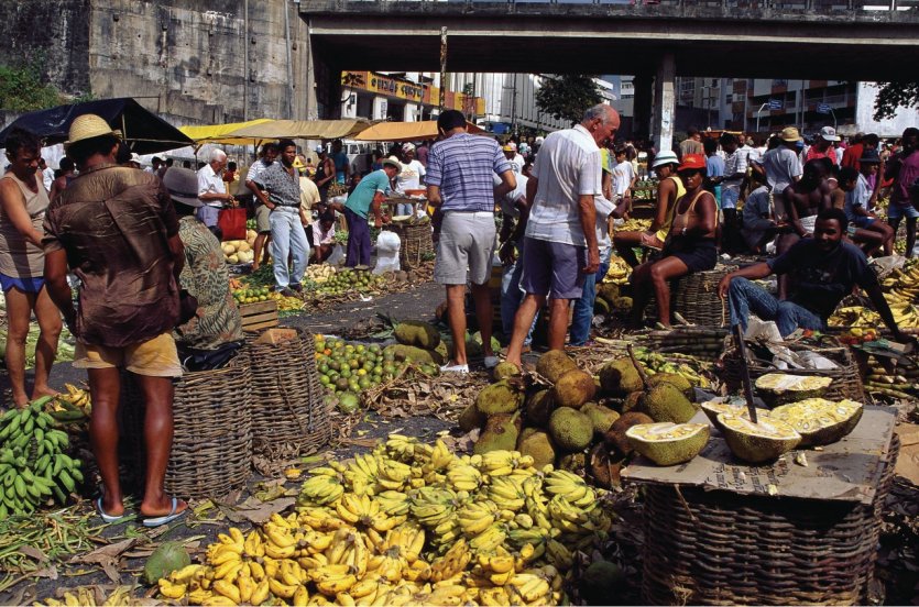 Marché de Salvador.