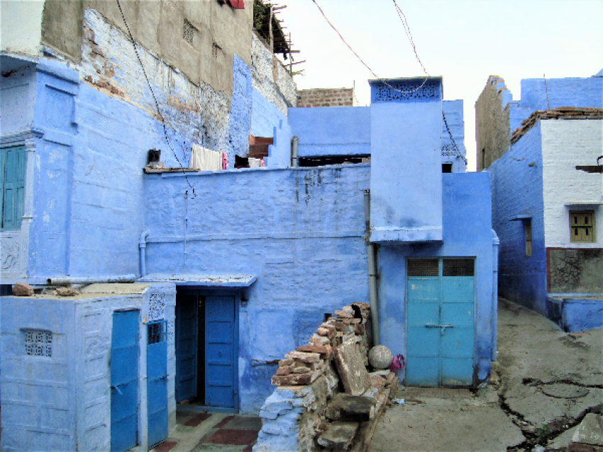 La ciudad azul de Jodhpur Rajastán (India)
