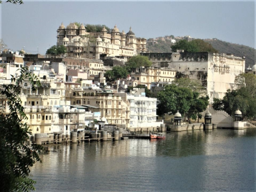 Udaipur la ciudad blanca Rajastán India