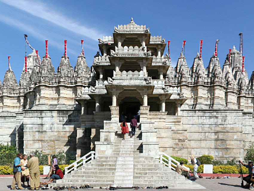 Templo jainista de Ranakpur Rajastán India