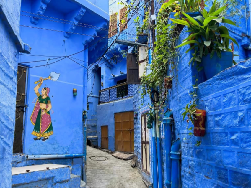 La ciudad azul