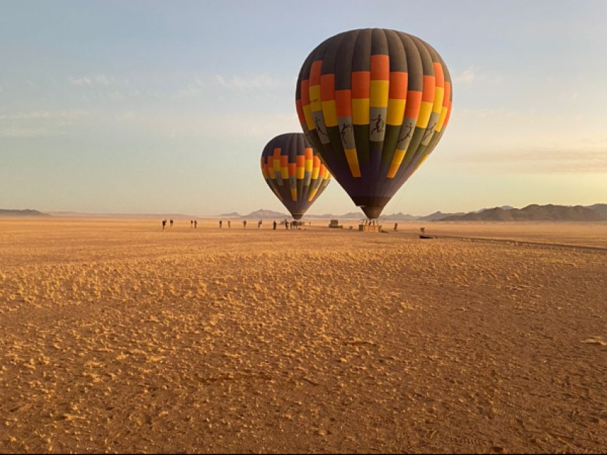 Balooning en Sossusvllei