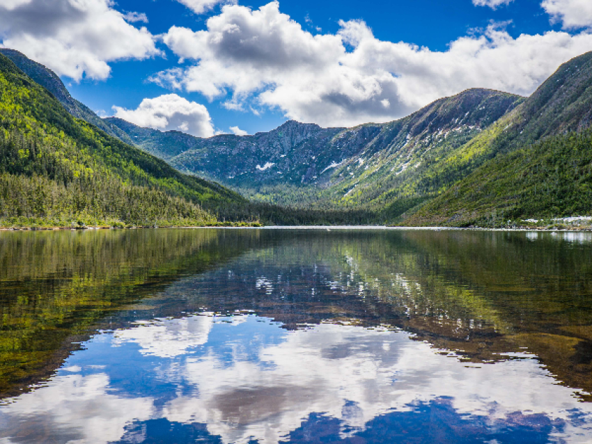 Parque de la Gaspésie, Lago de los Americanos