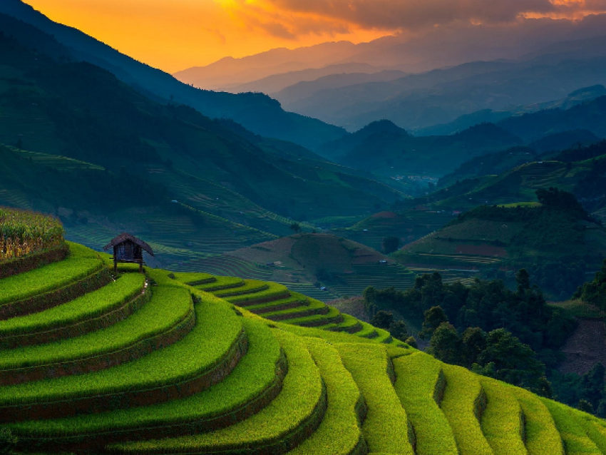el valle de Muong Hoa