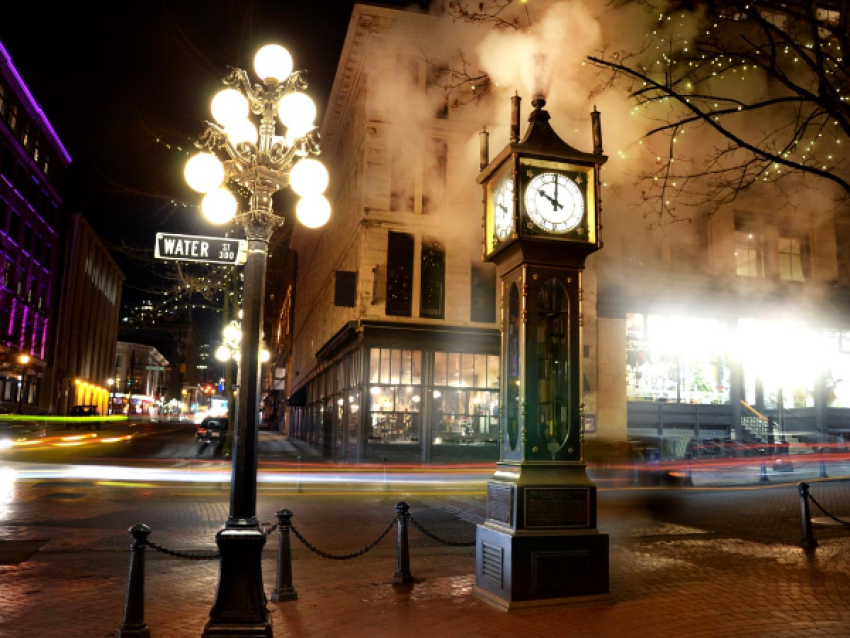 Reloj de vapor de Gastown