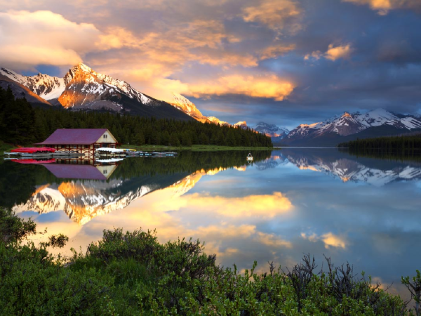 Lago Maligne, Parque Jasper