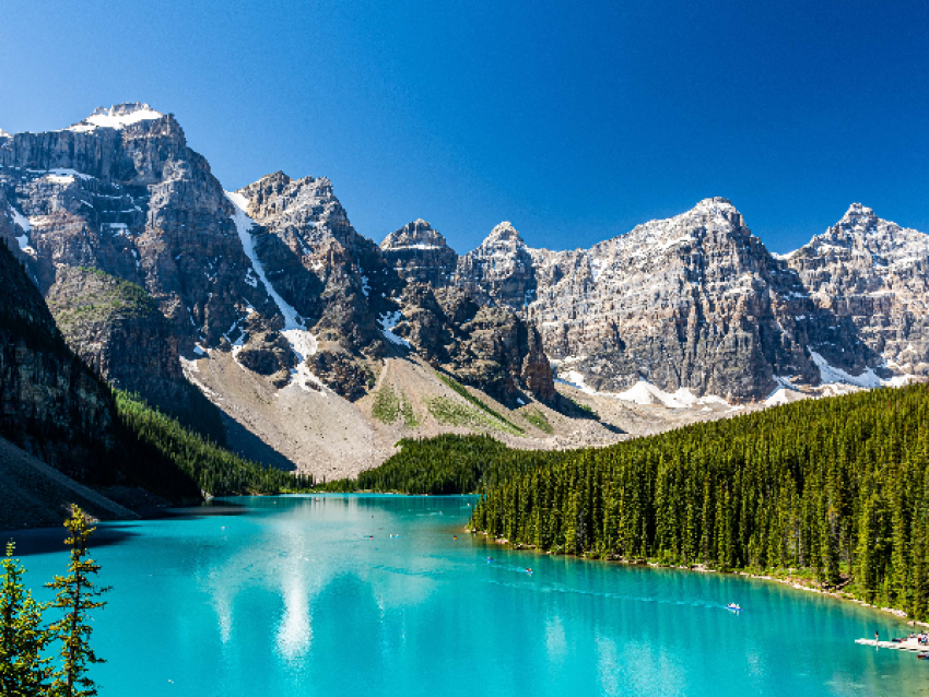 Lago Moraine Parque Nacional de Banff