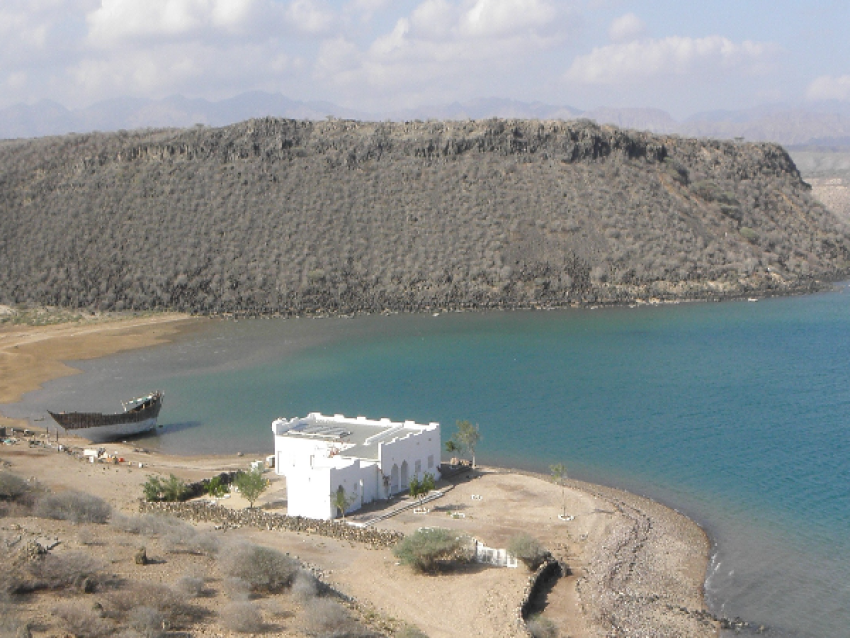 Casa de JF Deniau en Ras Ali creek