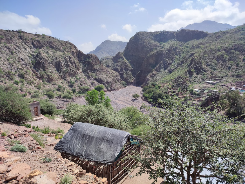 Vista desde el campamento de Bankoualé