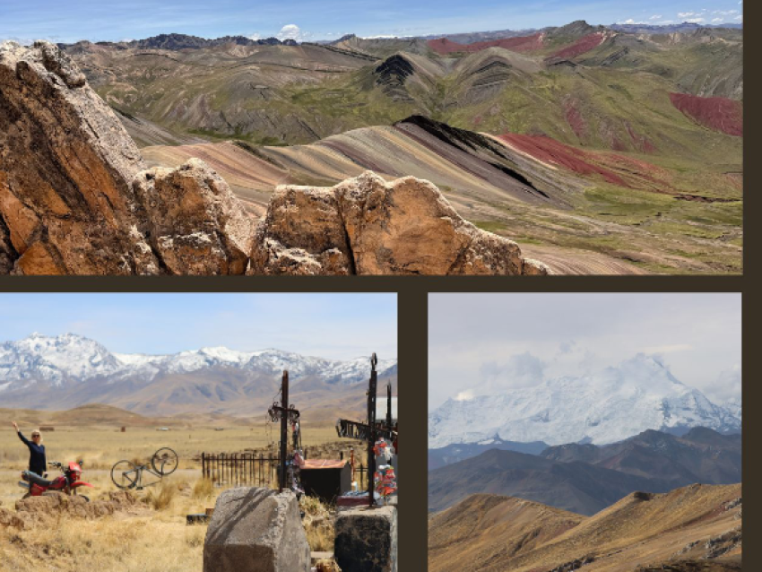 El Altiplano y la montaña de colores.